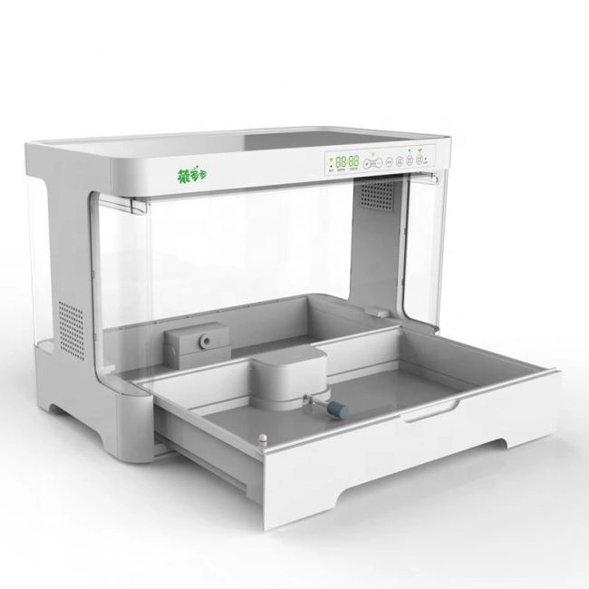 小型屋内用スマートプラスチック製プランターキャビネット、水耕 - Hydroponic Kit のレビューと価格