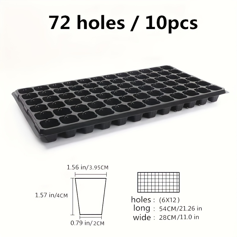10～20個用育苗トレー、温室での発芽・生育用トレー、庭、芝 - Seed Starter Tray のレビューと価格