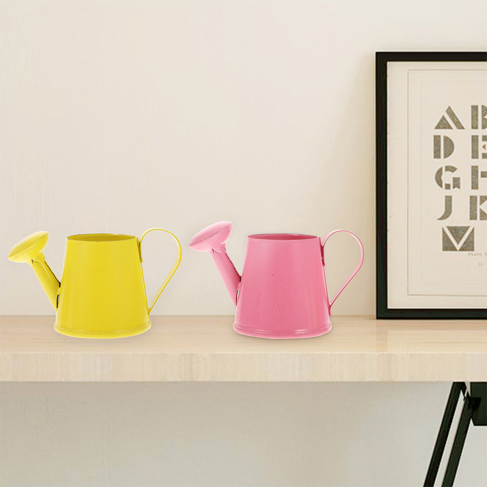 4個入り ミニ金属製ガーデン用じょうろ。子供向けの小型で持ち - Watering Can のレビューと価格