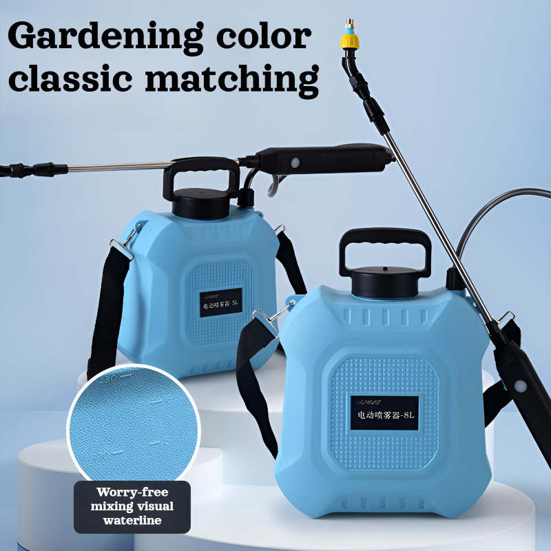 5L/8L USB充電式電動じょうろポータブル芝生と庭の水や - Trowel Garden Tools のレビューと価格