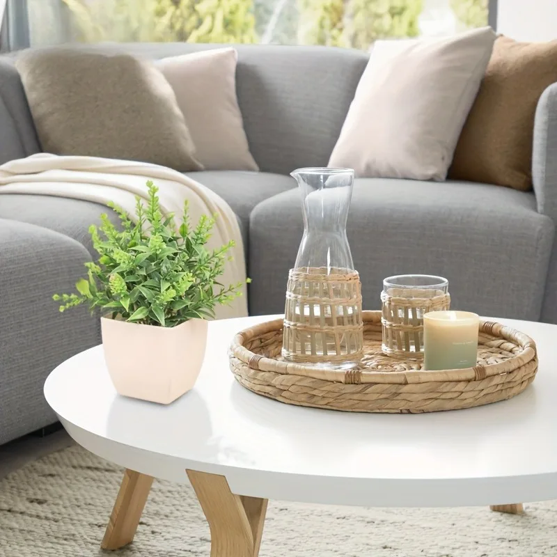 卸売人工盆栽グリーン偽植物鉢植え屋内と屋外の家の寝室の庭の装 - Indoor Herb Garden のレビューと価格