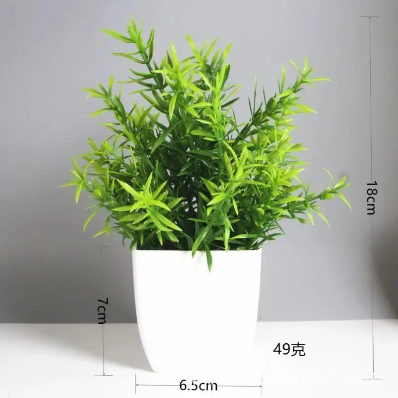 卸売人工盆栽グリーン偽植物鉢植え屋内と屋外の家の寝室の庭の装 - Indoor Herb Garden のレビューと価格