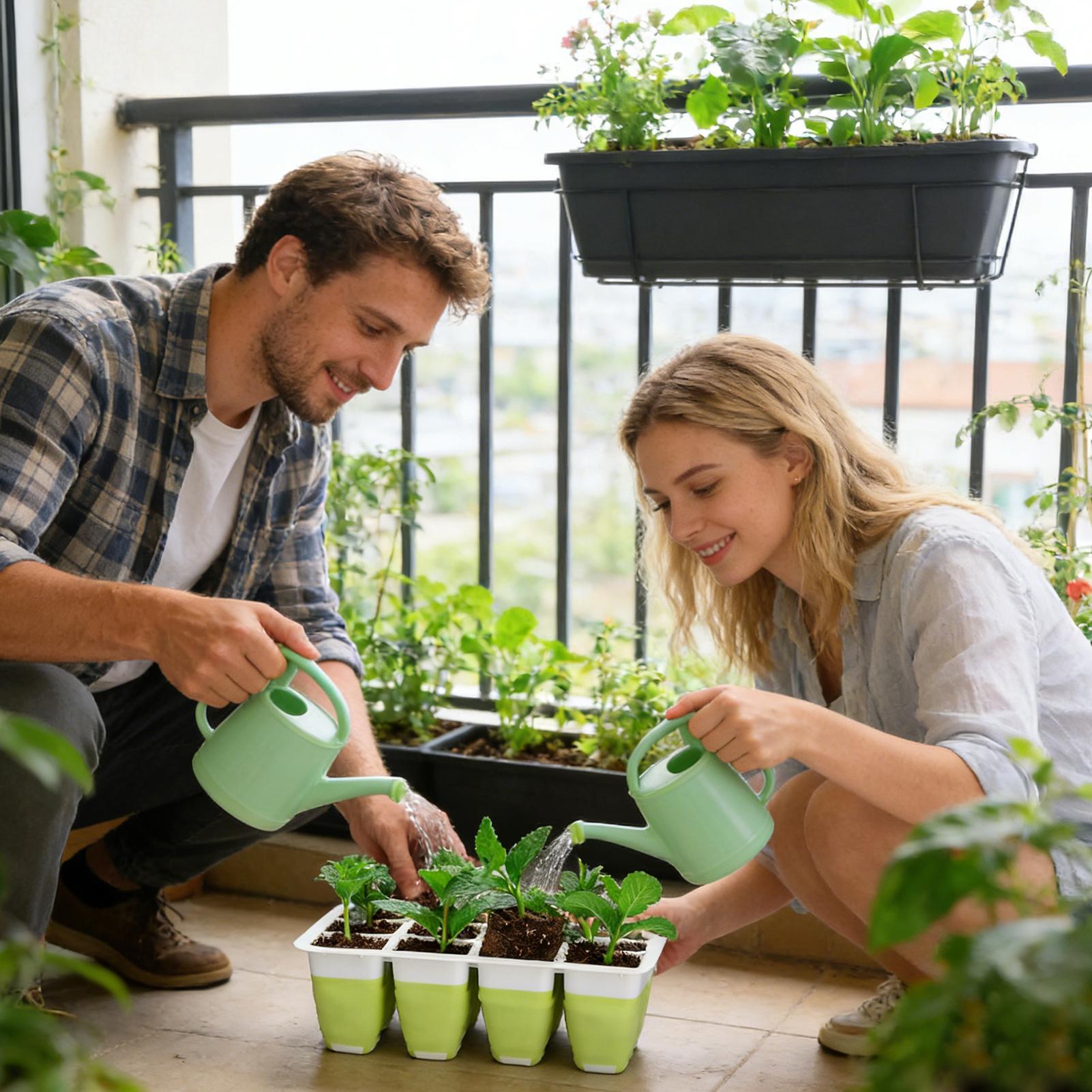 苗スタータートレイ 種子スターターキット 12セル シリコン - Seed Starter Tray のレビューと価格