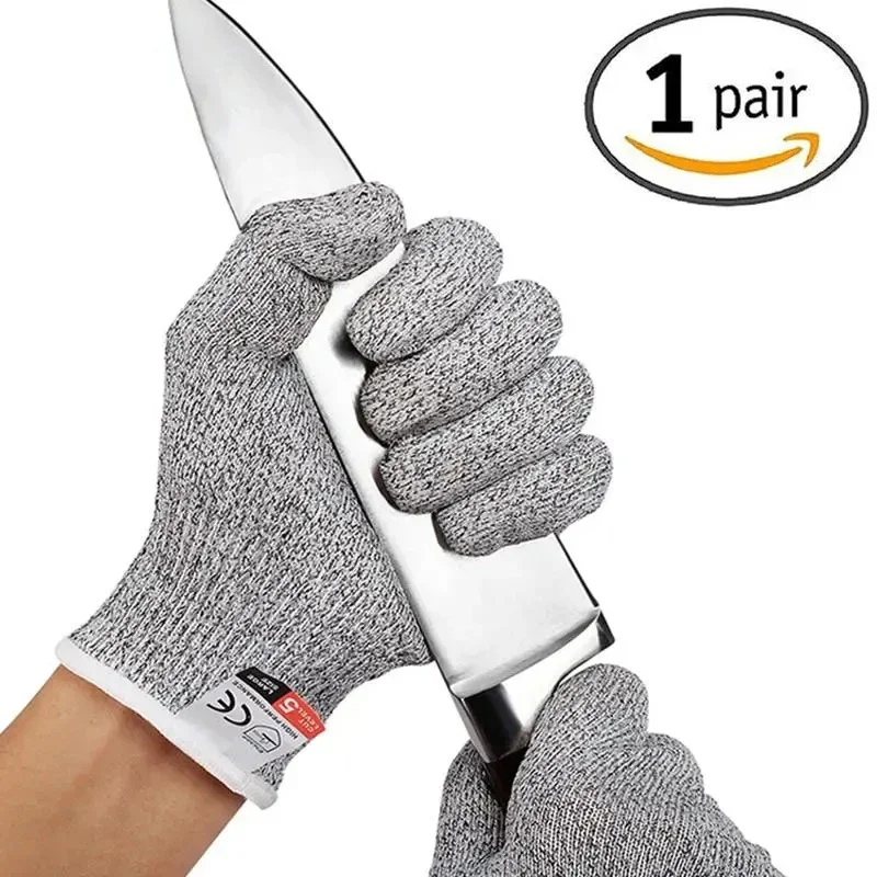 レベル5耐切創・耐刺突ワイヤーメタルグローブ キッチン、肉屋 - Garden Gloves のレビューと価格