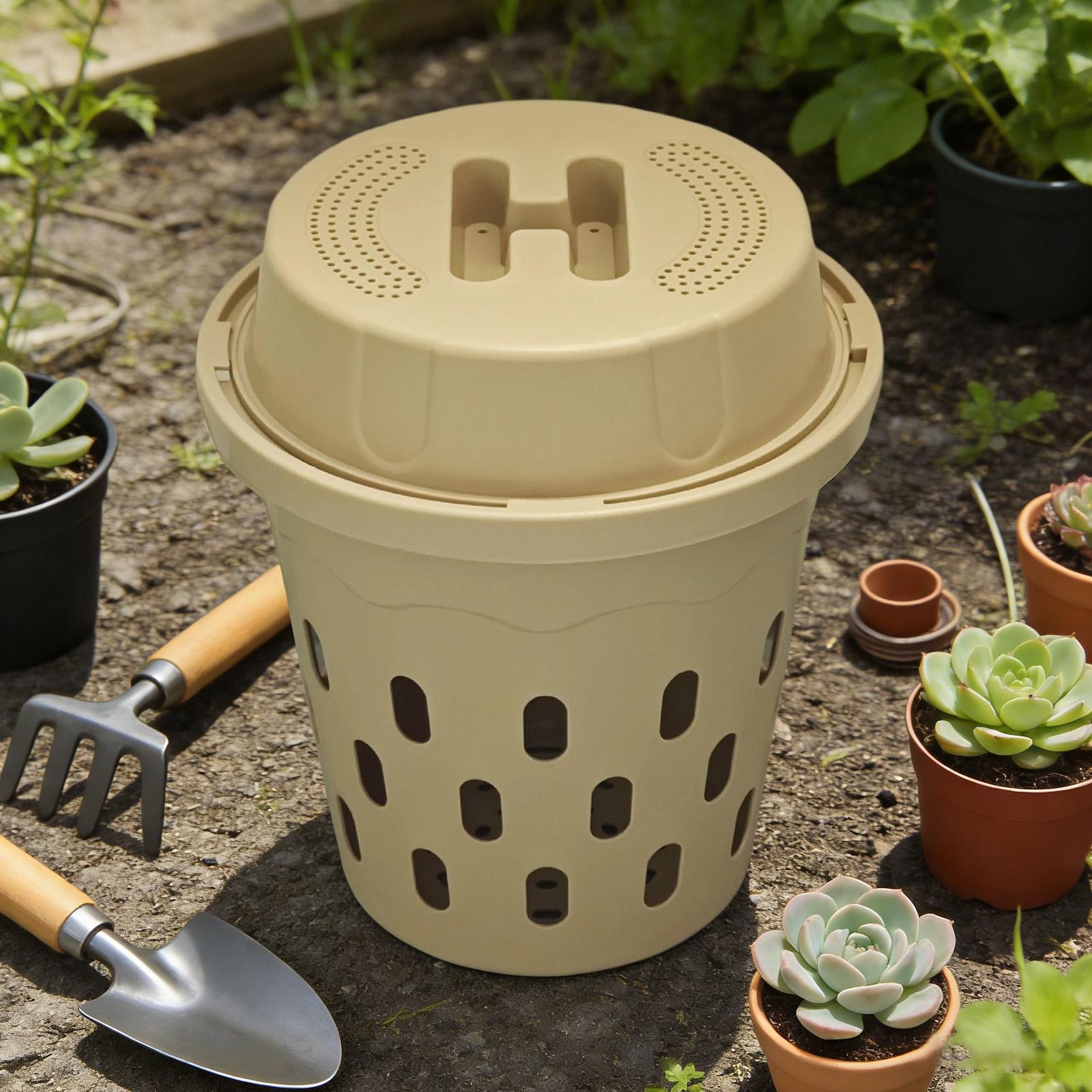 地下堆肥コンポスター、土壌肥料製造用、庭用、苗床農場用、高床 - Raised Garden Bed のレビューと価格