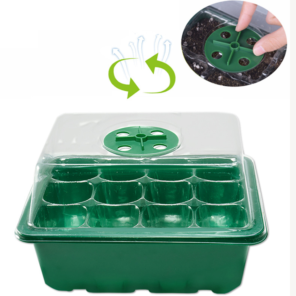 シードスターターキット,種子ボックス,苗成長トレイ,ドーム型 - Seed Starter Tray のレビューと価格