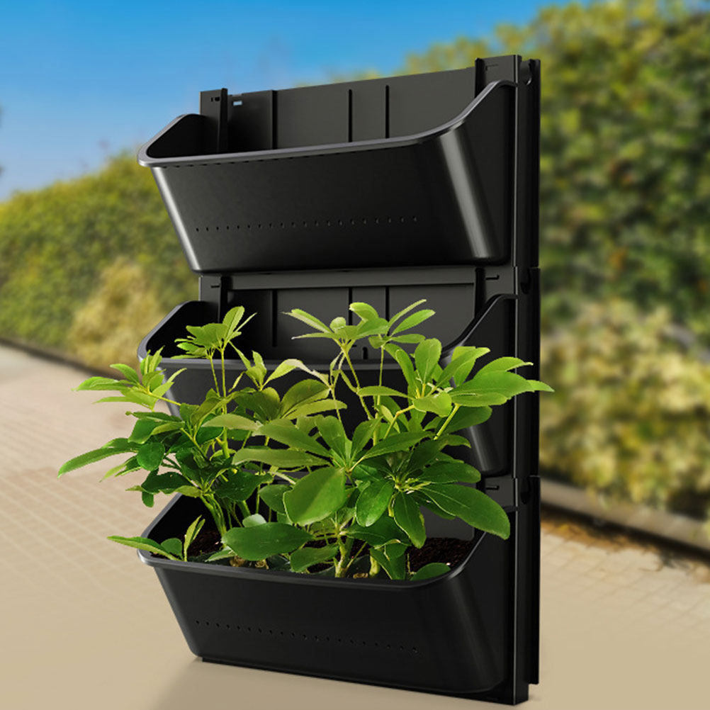 2個入り、壁掛け式プランター。屋外・屋内での使用に適した、耐 - Vertical Planter のレビューと価格